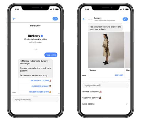 burberry facebook chatbot